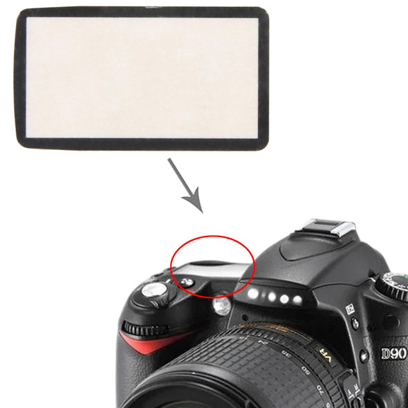 For Nikon D90 Top Cover Shoulder LCD Outer Lens