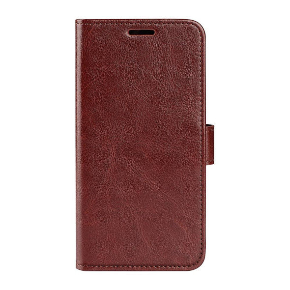 For OPPO A1 5G / A98 R64 Texture Horizontal Flip Leatherette Phone Case(Brown)