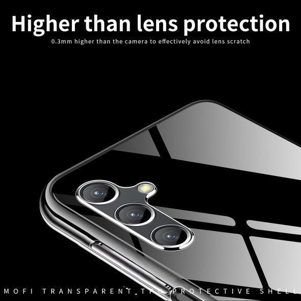 For Samsung Galaxy S23 FE 5G MOFI Ming Series Ultra-thin TPU Phone Case(Transparent)
