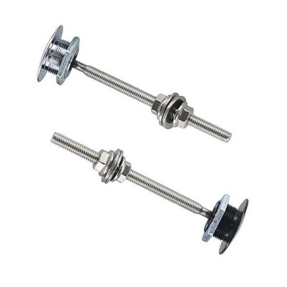 100mm Stainless Steel Quick-pins Push Button Billet Hood Pins Lock Clip Kit(Black)