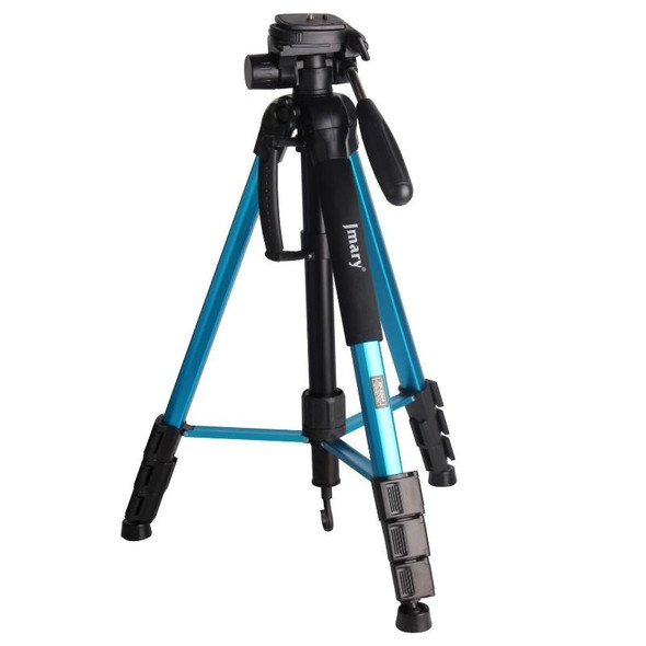 JMARY KP2264 Portable Detachable Tripod Mobile Phone SLR Camera Aluminium Alloy Stand(Blue)