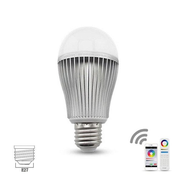FUT019 9W Dual White LED Bulb 2.4GHZ RF Controllable Wifi Enabled CCT Adjustable Brightness Dimming E26/E27