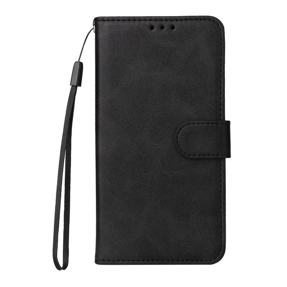 For OPPO A78 4G Classic Calf Texture Flip Leatherette Phone Case(Black)