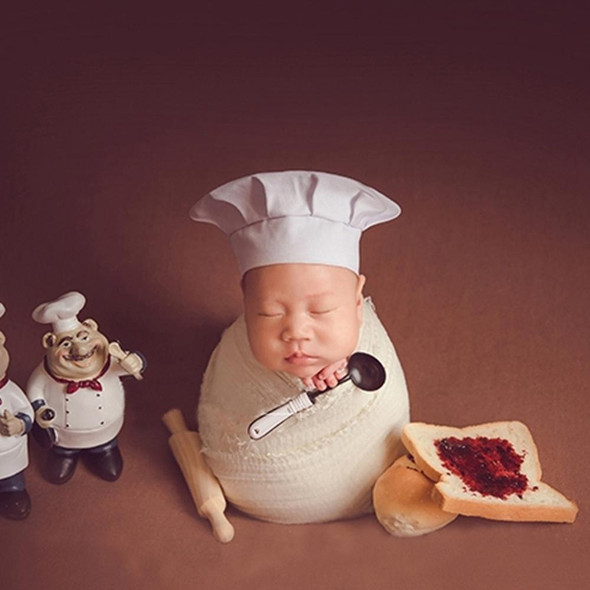 Flower 1  Newborn Babies Photography Clothing Chef Theme Set