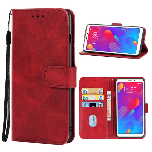 Leather Phone Case - Meizu V8 Pro(Red)