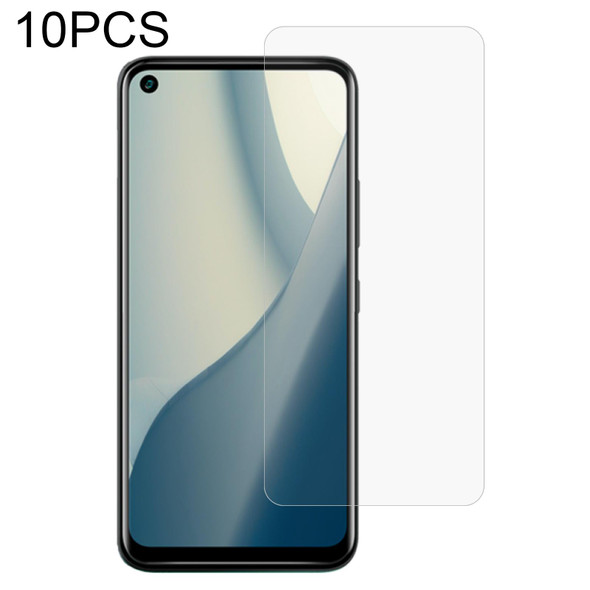 10 PCS 0.26mm 9H 2.5D Tempered Glass Film - Itel Vision 2