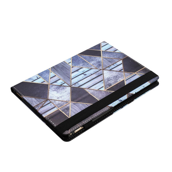 For Lenovo Tab M10 Gen 3 Sewing Litchi Texture Smart Leatherette Tablet Case(Marble)