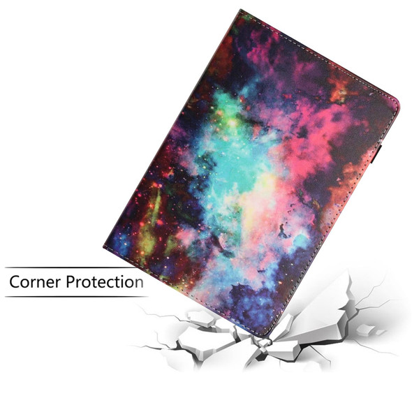 For Lenovo Tab M10 Gen 3 Sewing Litchi Texture Smart Leatherette Tablet Case(Starry Sky)