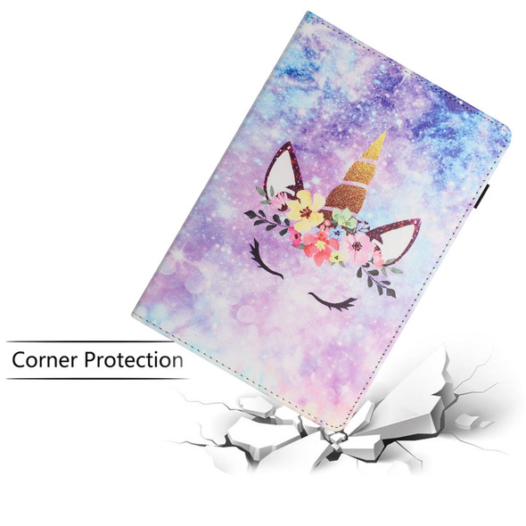 For Lenovo Tab M10 HD Gen 2 Sewing Litchi Texture Smart Leatherette Tablet Case(Smiling Face)