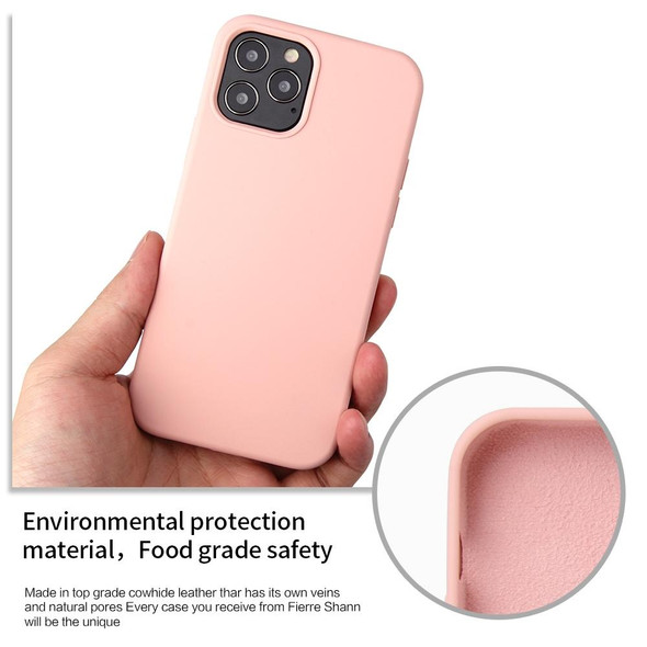 For iPhone 14 Pro Max Liquid Silicone Phone Case(Brilliant Pink)