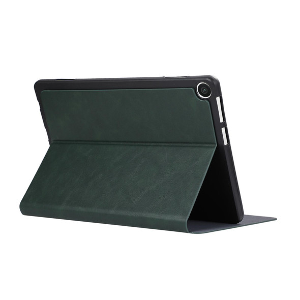 For Lenovo Tab M10 3rd Gen PU Flip Tablet Protective Leatherette Tablet Case(Green)