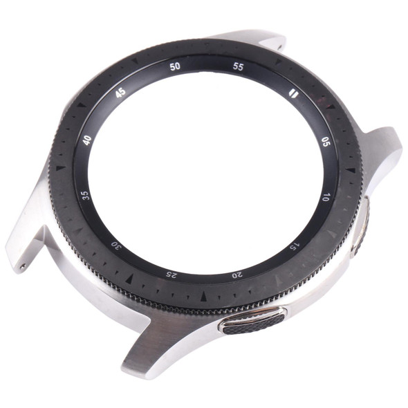 Original LCD Screen Frame Bezel Plate For Samsung Galaxy Watch 46mm SM-R800 (Silver)
