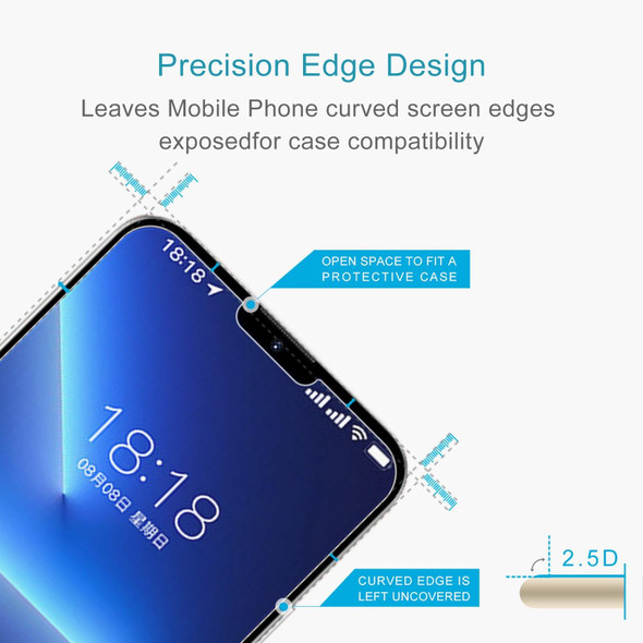 For LeBest X13 Pro 10pcs 0.26mm 9H 2.5D Tempered Glass Film