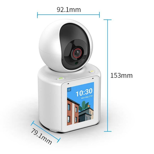 C31 1080P Video Calling WiFi HD Camera Night Vision Motion Detection Home Surveillance Camera (UK Plug)
