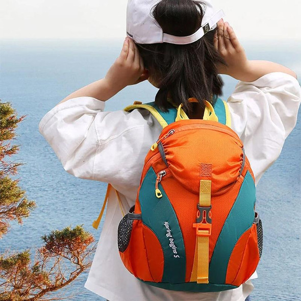 5L Children Outdoor Travel Backpack Elementary School Kindergarten Schoolbag(Orange)
