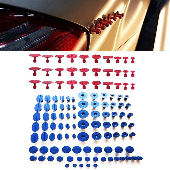 120 in 1 Auto PDR Plastic Ding Glue Tabs Paintless Dent Removal Car Repair Tools Kits Glue Puller Sets Tabs PDR Tools