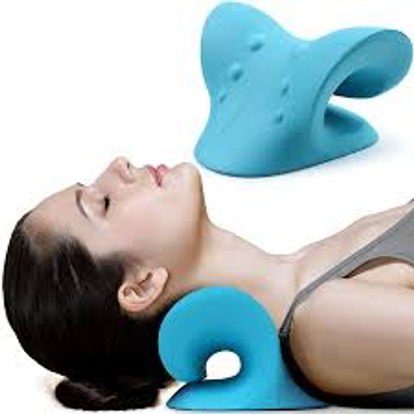 Shoulder, Neck Relaxer | Stretcher & Pain Relief | Chiropractic Pillow