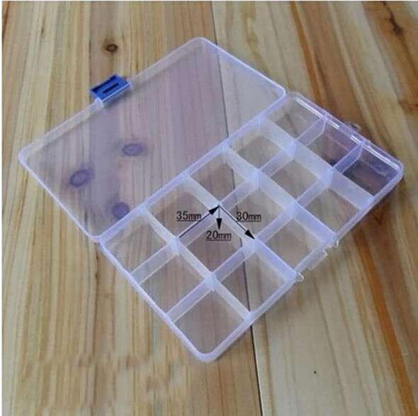 HENGJIA qt020 Fifteen Grid Waterproof Multifunction Fishing Tool Gear Storage