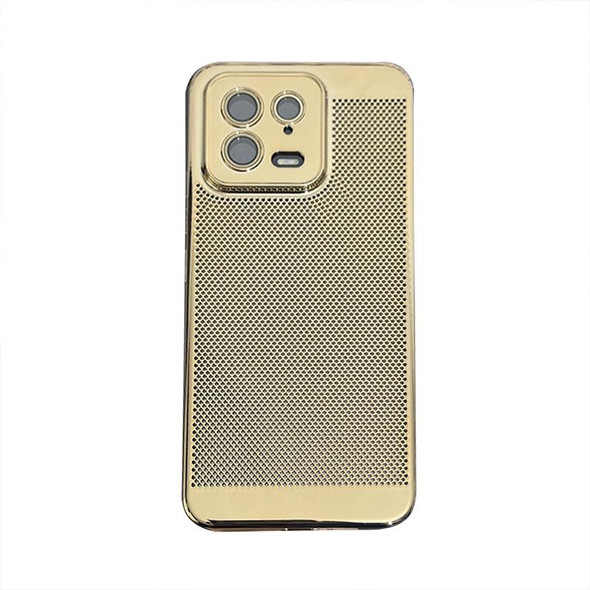 For Xiaomi 13 Ice Sense Heat Dissipation Electroplating PC Phone Case(Gold)