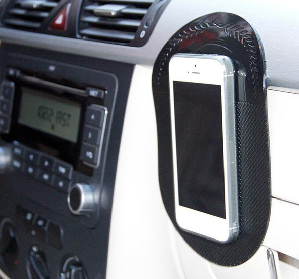 Car Anti-Slip Sticky Mat for Mobile Phone / MP3 / MP4, Size: 18.2x12x0.2cm(Transparent)