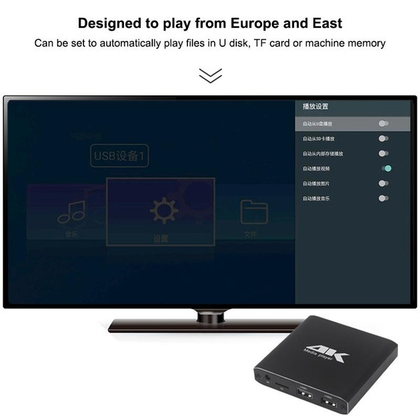 4K HD Player Single AD(EU)