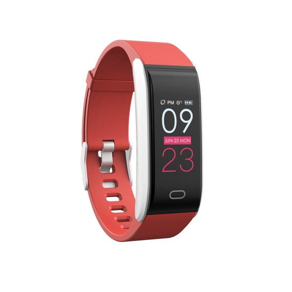 B11 0.96 inches IPS Color Screen Smart Bracelet IP67 Waterproof, Support Call Reminder /Heart Rate Monitoring /Blood Pressure Monitoring /Sleep Monitoring / Sedentary Reminder (Red)