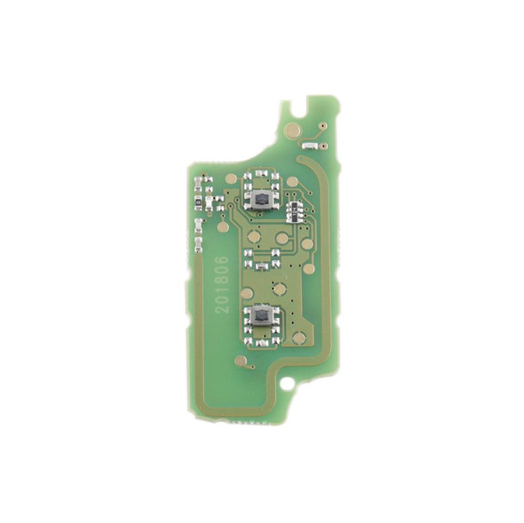 Für PEUGEOT 206 2 Tasten Intelligenter ferngesteuerter Autoschlüssel mit  integriertem Chip und Batterie, Frequenz: 433 MHz