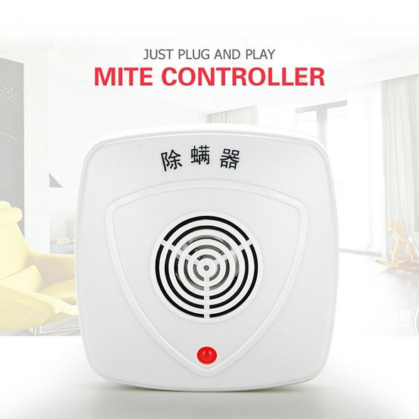 Household Wireless Ultrasonic Mites Removal Instrument Bed Vacuum Cleaner Mites Removal and Sterilization, US Plug(White)