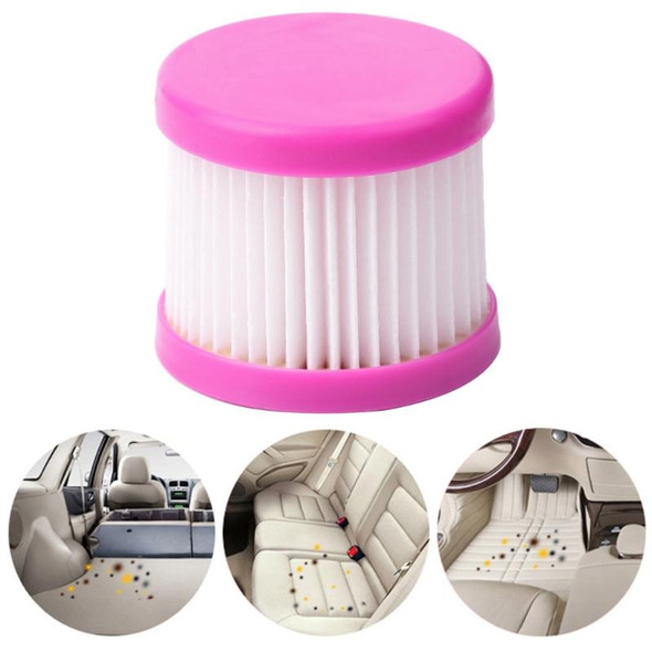 10 PCS Filter Element Dust Accessories Filter Element for Puppy D-602A / D-607 / D-616 / D-609(Pink)