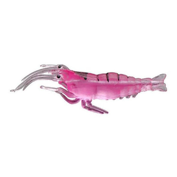 10 PCS 4cm Fishing Soft Bait Lures Popper Poper Baits (Pink)