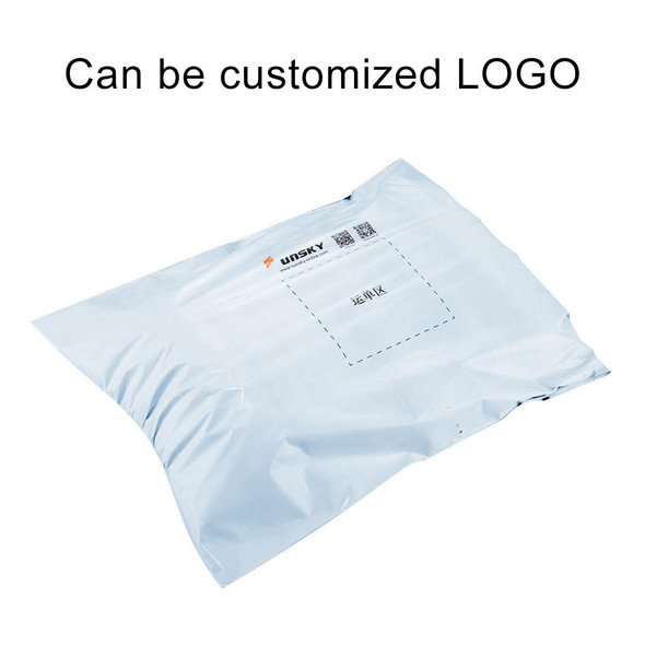 100 PCS Mailing Bag for Packing, Size: 130mm x 190mm+40mm, Customize Logo & Design