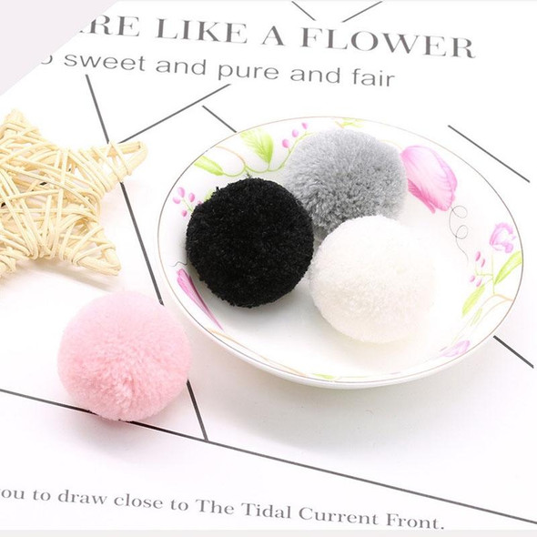 10 PCS Candy Color Toy Ball Decoration Fur Ball(Pink)