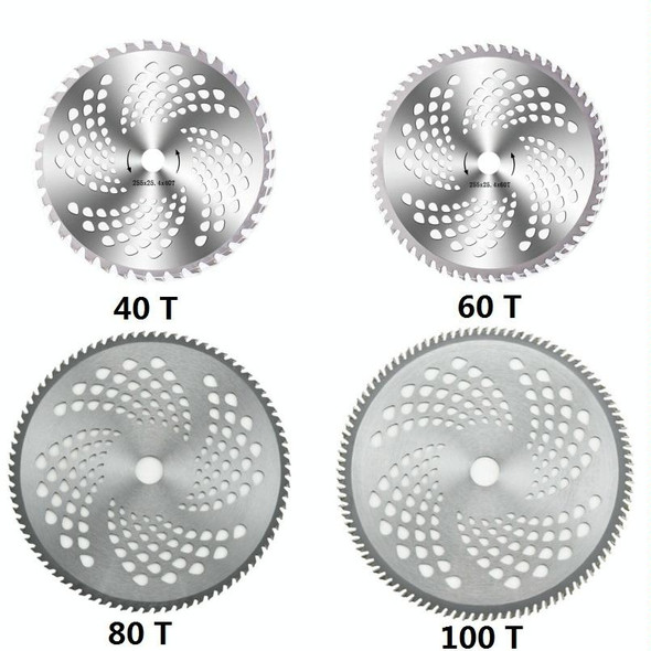 0.4CM Alloy Saw Blades - Lawn Mowers Brush Cutter Blades, Specification: 40 Tooth