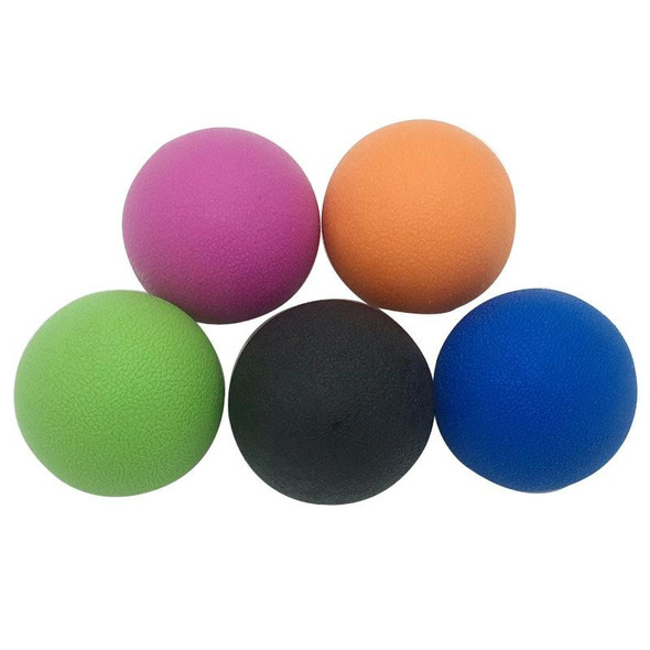 10 PCS Fascia Ball Deep Muscle Relaxation Plantar Acupoint Massage Fitness Mini Yoga Ball Massage Ball, Specification:Single Ball(Purple)