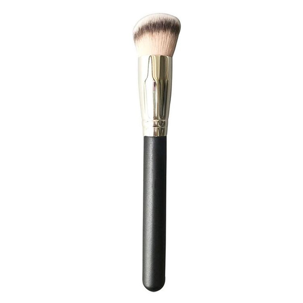 4 PCS Fiber Hair Makeup Brush Wooden Handle Foundation Brush, Style:170 Diagonal Foundation Brush