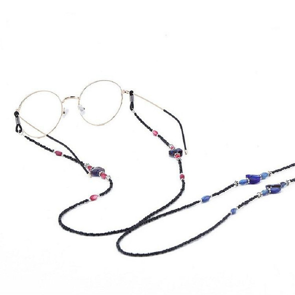 Vintage Sunglasses Antiskid Chain Wild Glasses Chain(Blue)