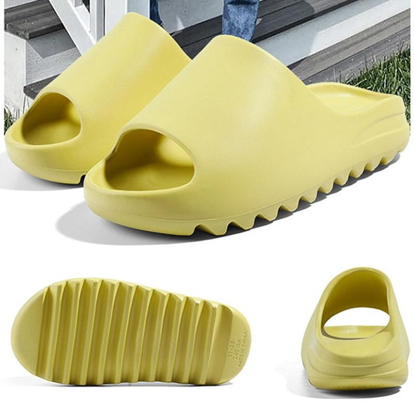 Couple Flip Flops Summer Indoor and Outdoor Thick-soled Slippers Home Shoes, Size: 39(Grass Green)