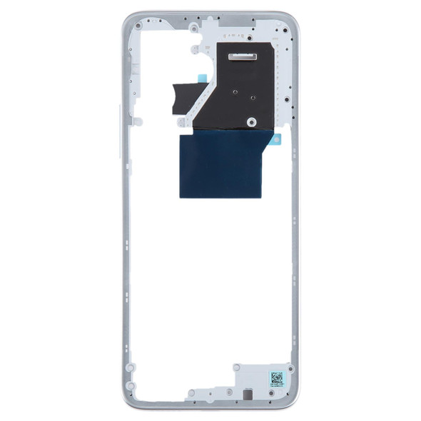 For Xiaomi Redmi 12 4G Original Front Housing LCD Frame Bezel Plate (Silver)