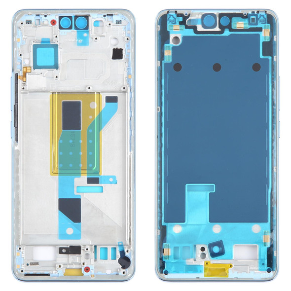 For Xiaomi 13 Lite Original Front Housing LCD Frame Bezel Plate (Blue)