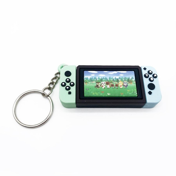 Gamepad Keychain Game Charm Pendant(Grassland)