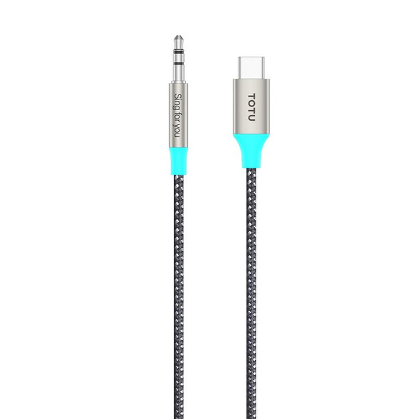 TOTU AD-8 USB-C / Type-C to 3.5mm Male AUX Audio Adapter Cable