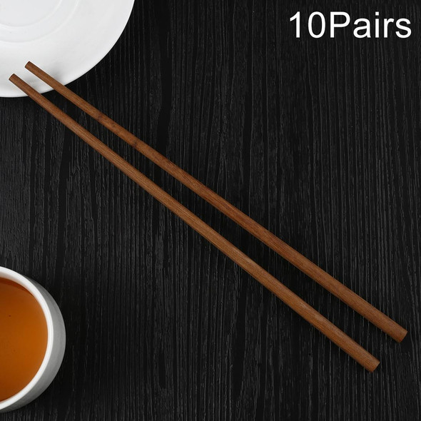 10 Pairs Natural Iron Wood Non-slip Chopsticks