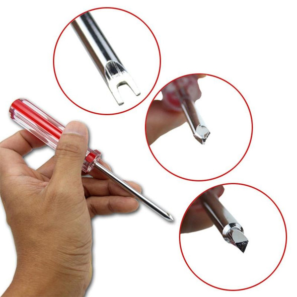 10 PCS 3.0 Triangle Magnetic Screwdriver Tool