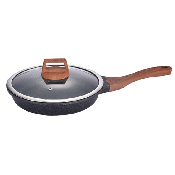 Yetele Maifan Stone Non-Fume Non-Stick Frying Pan Suitable for Induction Cooker Gas Range(26cm Saucepan)