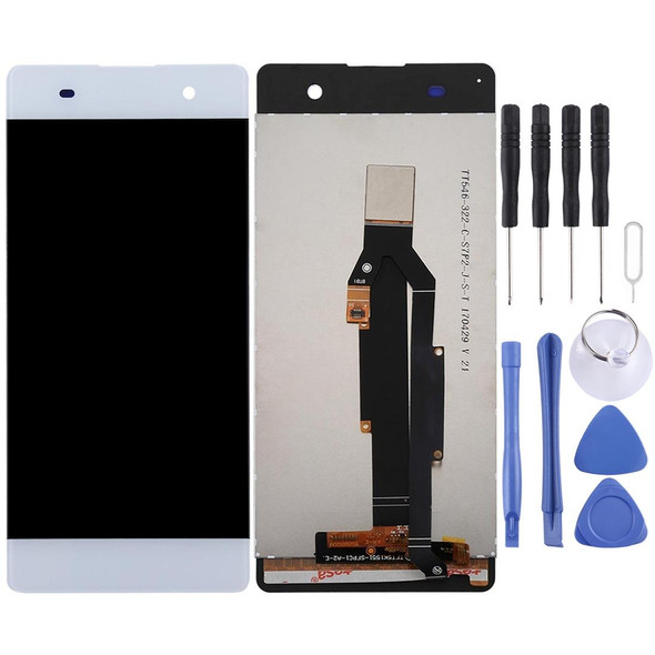 LCD Screen and Digitizer Full Assembly for Sony Xperia XA (White)