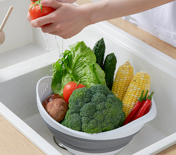 Collapsible Kitchen Strainer