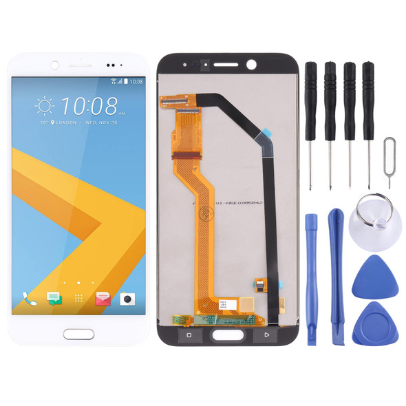 LCD Screen and Digitizer Full Assembly for HTC 10 evo (White)