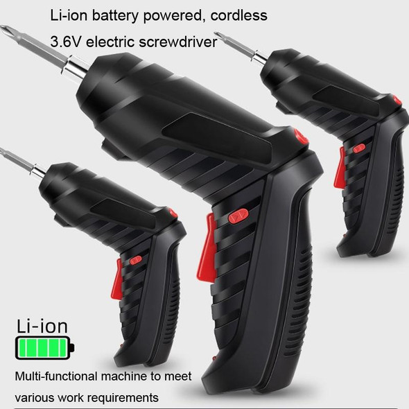 15pcs/set Home Use Mini Rechargeable Multifunction Electric Screwdriver Electric Drill Tool Set