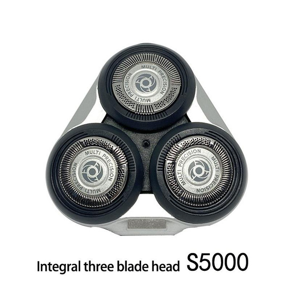 For Philips Electric Shaver S5000 Series SH50 Replacement Blade Head Integral Three Head(Silver)