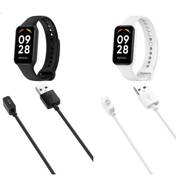 For Xiaomi Mi Bnad 8 Pro Smart Watch Charging Cable, Length:1m(White)